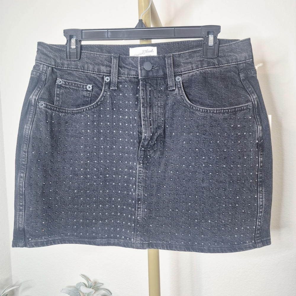 Universal Thread Studded Mini Skirt